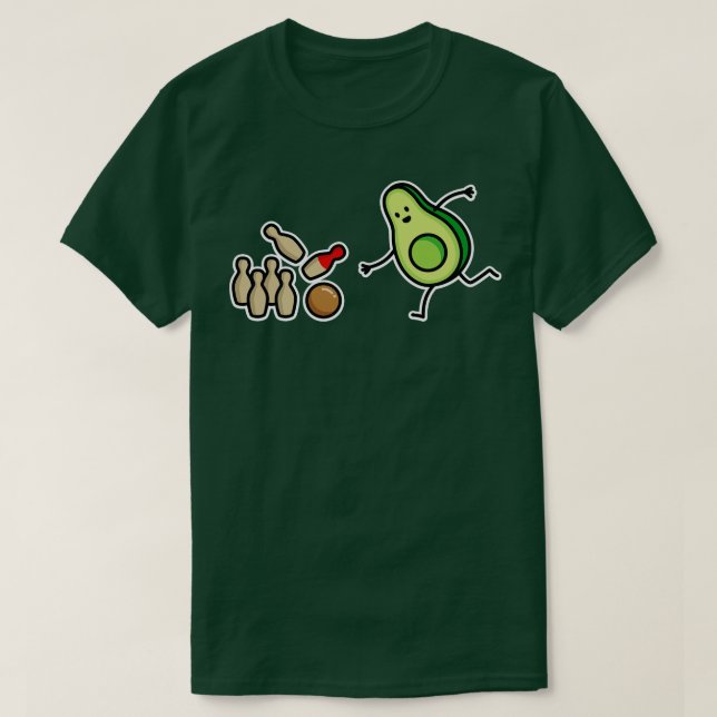Camiseta Gracioso aguacate Skittles Skittle regalo (Diseño del anverso)