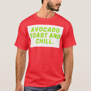Camiseta Gracioso aguacate toast brunch lover diseño