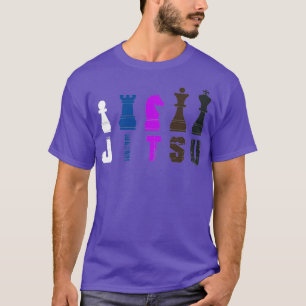Camiseta Gracioso ajedrez Jiu Jitsu para BJJ 1