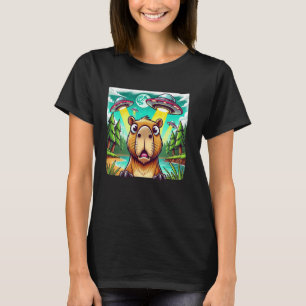 Camiseta Gracioso Alien Meme Animal Lover Zookeeper Cute Ca