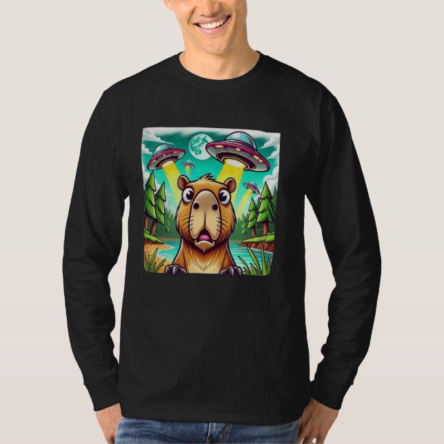 Camiseta Gracioso Alien Meme Animal Lover Zookeeper Cute Ca (Anverso)