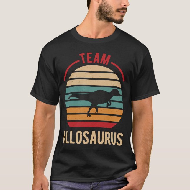 Camiseta Gracioso Allosauro (Anverso)