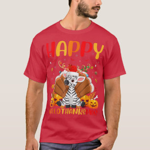 Camiseta Gracioso amante de los animales cebra feliz cebra