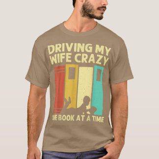 Camiseta Gracioso amante del diseño de libros Hombres Papá 