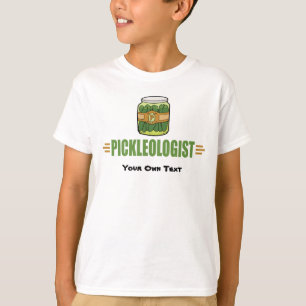 Camiseta Gracioso amante del título PICKLEOLOGIST