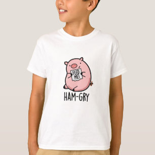 Camiseta Gracioso animal con fiebre de jamón