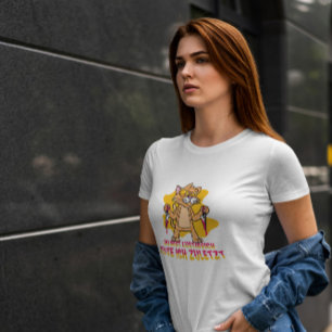Camiseta Gracioso animal de gato asesino