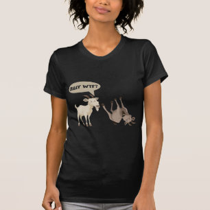 Camiseta Gracioso animal de montaña de cabra desmayada