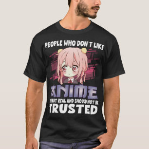 Camiseta Gracioso Anime Merch Japonés Otaku Anime Chica Gra