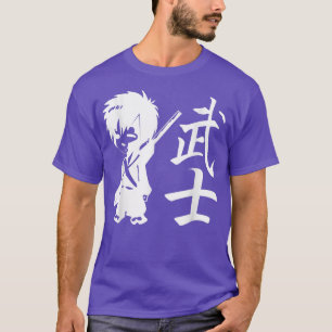 Camiseta Gracioso Anime Ninja Samurai s 