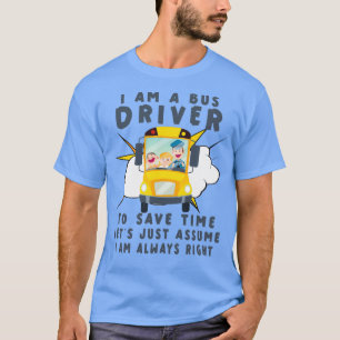Camiseta Gracioso aniversario de reconocimiento de choferes
