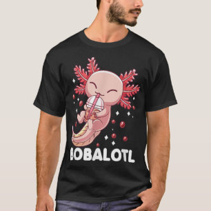 Camiseta Gracioso Aolotl Bobalotl Boba Tea Bubble Leche Kaw