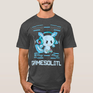 Camiseta Gracioso Aolotl Lover Gamesalotl Gaming Aolotl Niñ