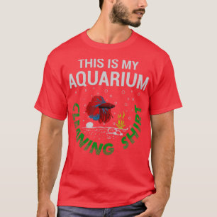 Camiseta Gracioso Aquarium Cleaner Shirt