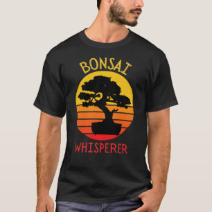 Camiseta Gracioso árbol Bonsai Whisperer japonés retro