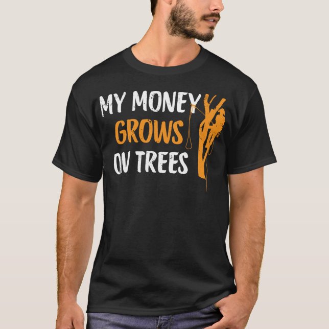 Camiseta Gracioso Arborist Tree Climber Logger Lumberjack G (Anverso)