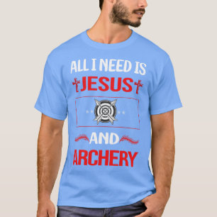 Camiseta Gracioso Arco de Jesús Arco con Flechas en las Fle