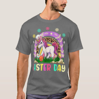 Camiseta Gracioso arcoiris con unicornio vestido de oso con