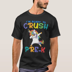 Camiseta Gracioso arcoiris Unicornio Pm Magical Colorful Ba