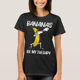 Camiseta Gracioso Arte Bananero Para Hombres Mujeres Fruta 