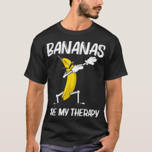 Camiseta Gracioso Arte Bananero Para Hombres Mujeres Fruta