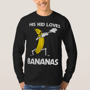 Camiseta Gracioso Arte Bananero Para Niños Berry Fruit Smoo