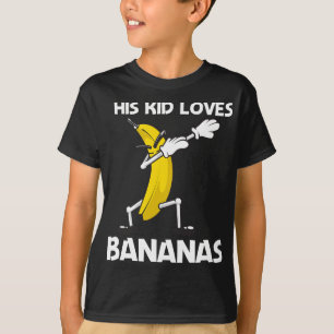 Camiseta Gracioso Arte Bananero Para Niños Berry Fruit Smoo