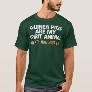 Camiseta Gracioso Arte Cerdo De Guinea Para Hombres Mujeres