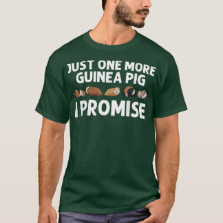 Camiseta Gracioso Arte Cerdo De Guinea Para Hombres Mujeres