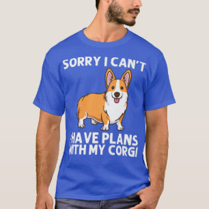Camiseta Gracioso Arte Corgi Para Hombres Mujeres Corgi Per