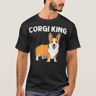 Camiseta Gracioso Arte Corgi Para Hombres Padres Galeses Co