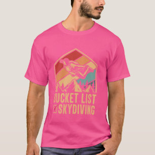 Camiseta Gracioso Arte De Buceo Para Hombres Mujeres Skydiv