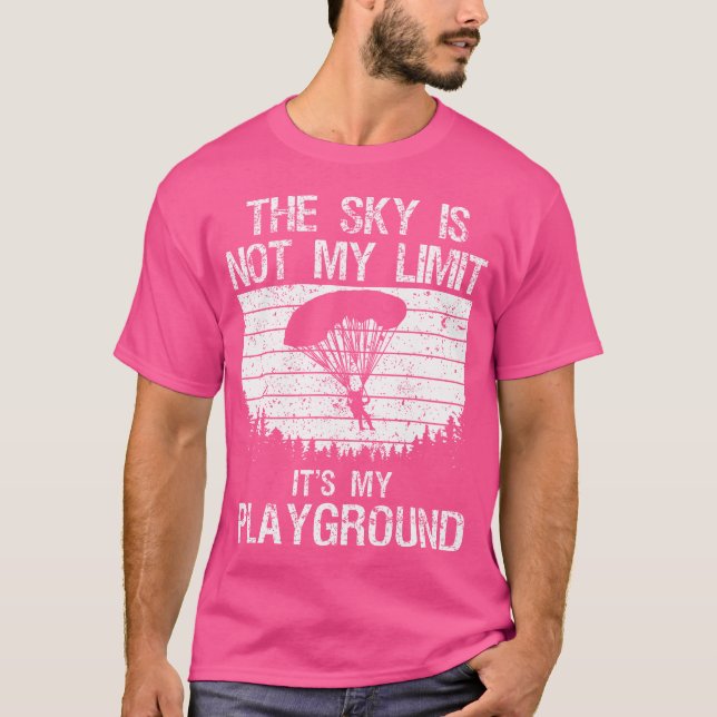 Camiseta Gracioso Arte De Buceo Para Skydive Lover Skydiver (Anverso)