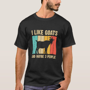 Camiseta Gracioso Arte De Cabra Para Niños Que Cultivan Cos