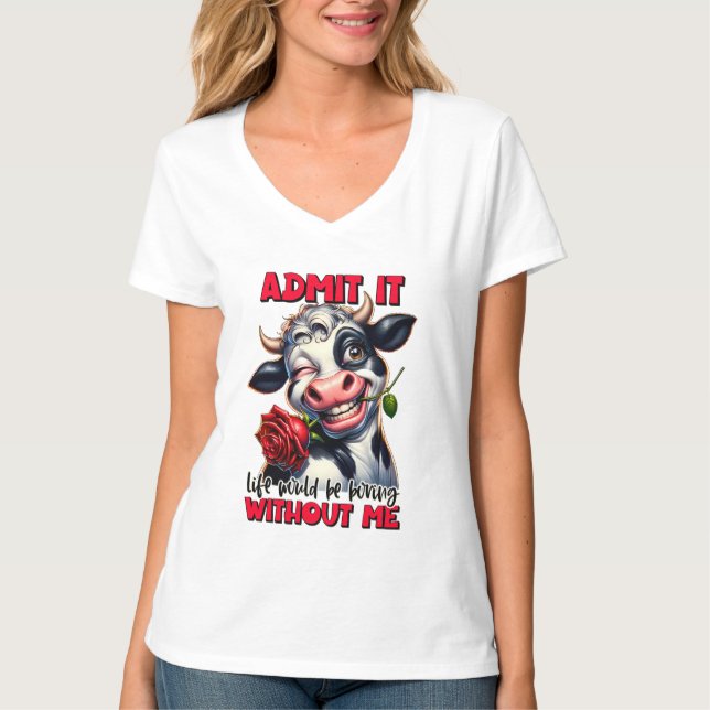 Camiseta Gracioso arte de palabras de pato de sarcasmo (Anverso)