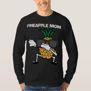 Camiseta Gracioso Arte De Piña Para Mamá Madre Fruta Verano