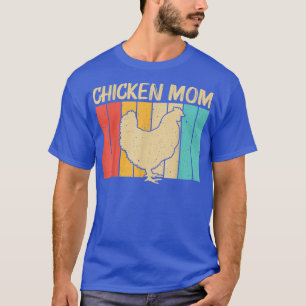 Camiseta Gracioso Arte De Pollo Para Mamá Agricultora De Po
