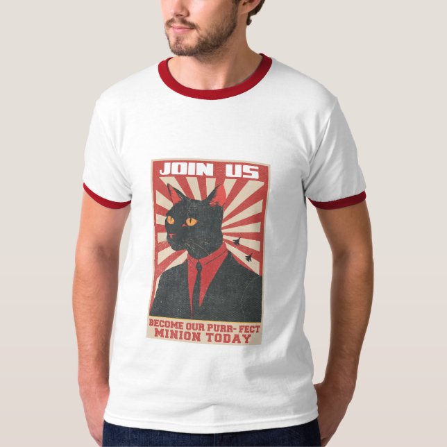Camiseta Gracioso arte de propaganda ventilado para los ama (Anverso)