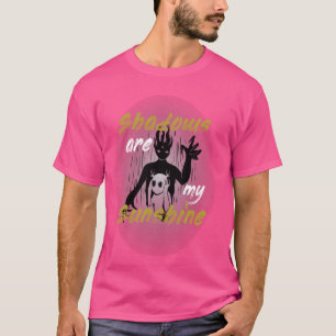Camiseta Gracioso arte gótico y oscuro del Gótico oculto em