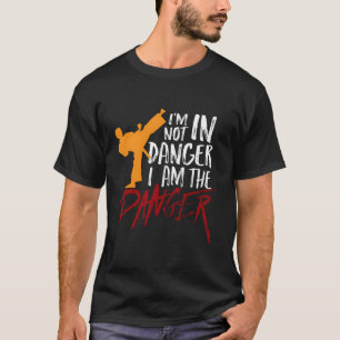 Camiseta Gracioso Arte Marcial Hoodie Black Belt Karate Y T