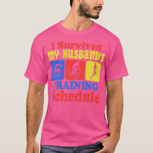 Camiseta Gracioso Arte Triatlón Para Hombres Triatleta Nata