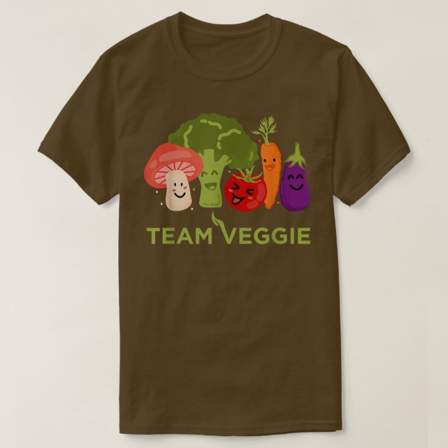 Camiseta Gracioso Arte Veggie Para Hombres Mujeres Niños Ve (Diseño del anverso)