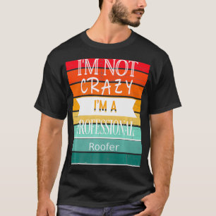Camiseta Gracioso Artículo De Apreciación Para Un Techo Pre