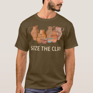 Camiseta Gracioso artista de cerámica de cerámica se apoder