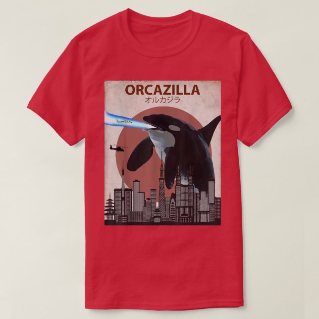 Camiseta Gracioso Asesino    WhaleOrca Avers Regalo  (Diseño del anverso)
