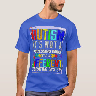 Camiseta Gracioso autismo cita Neurodiversidad Awareness Su