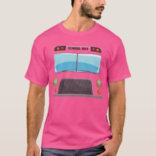 Camiseta Gracioso autobús escolar disfrazado Guay Yellow Sc