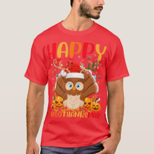 Camiseta Gracioso Ave de Búho de Barn Amante Feliz Búho de 