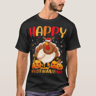 Camiseta Gracioso Ave de Pollo Amante Feliz Pollo Hola Grac