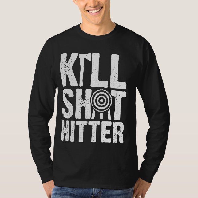 Camiseta Gracioso Ax Que Lanza Hatchet Thrower (Anverso)